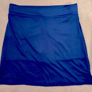 Large Blue Skort
